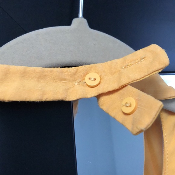 Zara Cut Out Linen Blend Dress - Picture 14 of 14